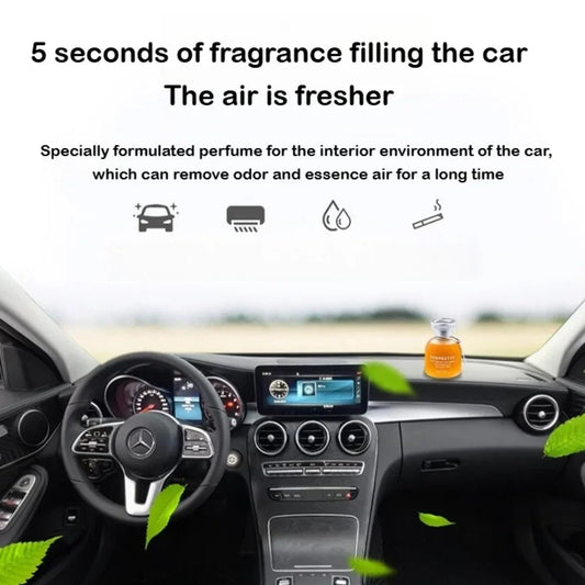 Parfum de Voiture Luxe – Diffuseur d'Huiles Essentielles 65ml | Senteur Longue Durée