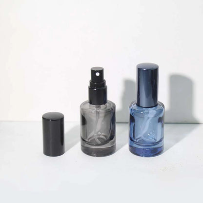 Mini Flacon Vaporisateur Rond en Verre 10ml – Rechargeable | 5 Couleurs