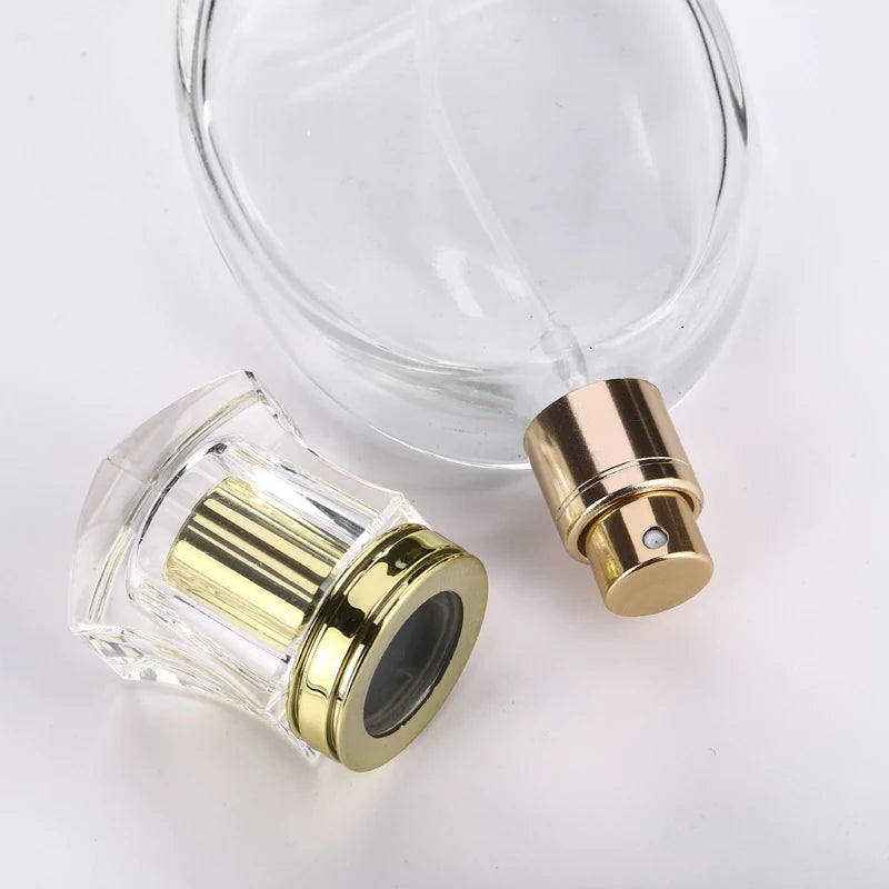 Flacon Vaporisateur Vide 50ml en Verre – Rechargeable & Portable | 3 Formes