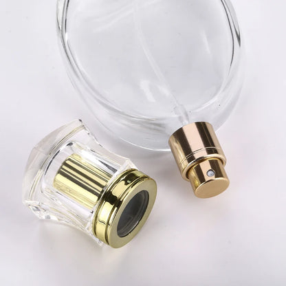 Flacon Vaporisateur Vide 50ml en Verre – Rechargeable & Portable | 3 Formes