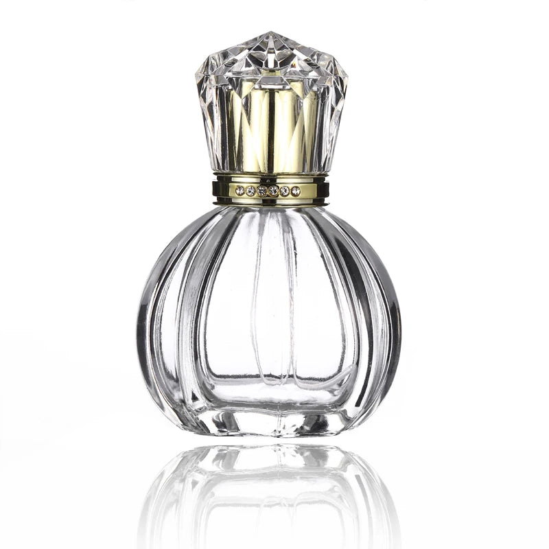 Flacon Vaporisateur Vide 50ml en Verre – Rechargeable & Portable | 3 Formes