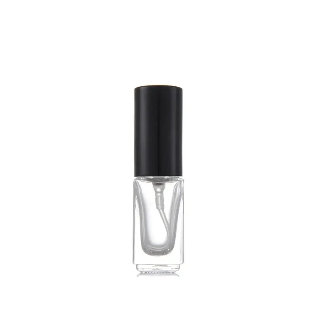 Pack Mini Flacons Vaporisateurs Carrés en Verre – 5, 10, 20 & 30ml | Or, Argent, Noir