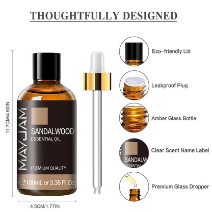 Huiles Essentielles Premium MAYANY 100ml - Qualité Supérieure