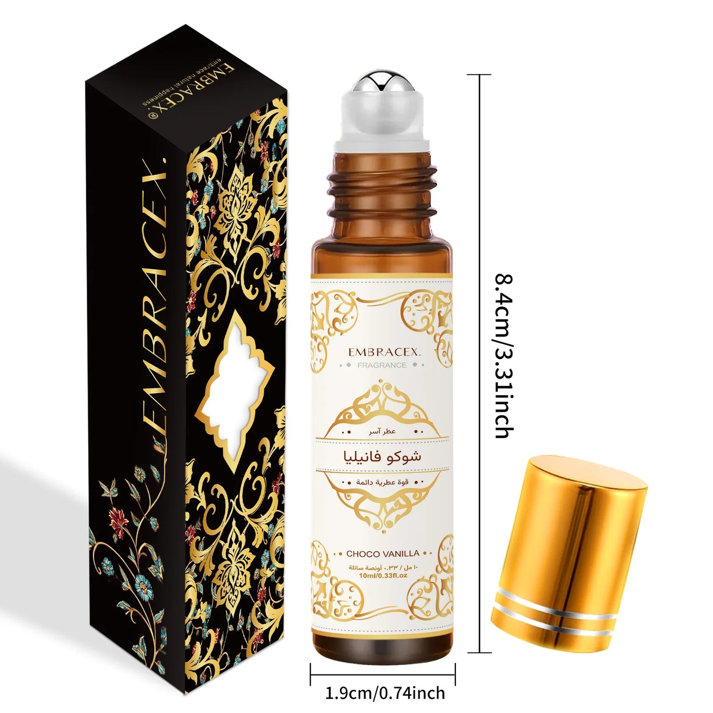 Roller Parfumé Chocolat-Vanille 10ml