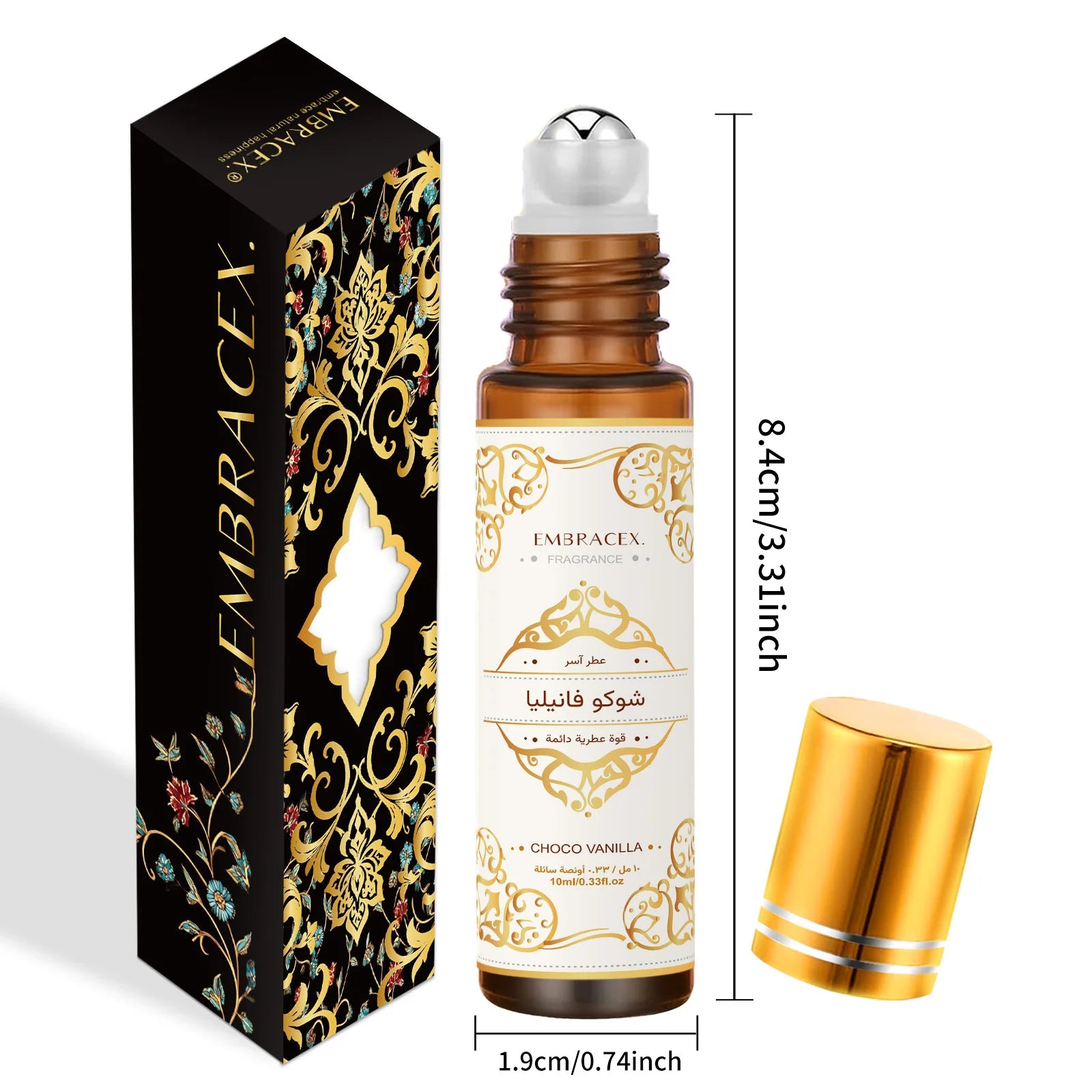Roller Parfumé Chocolat-Vanille 10ml