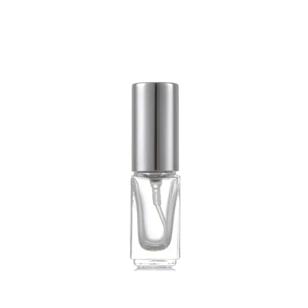 Pack Mini Flacons Vaporisateurs Carrés en Verre – 5, 10, 20 & 30ml | Or, Argent, Noir