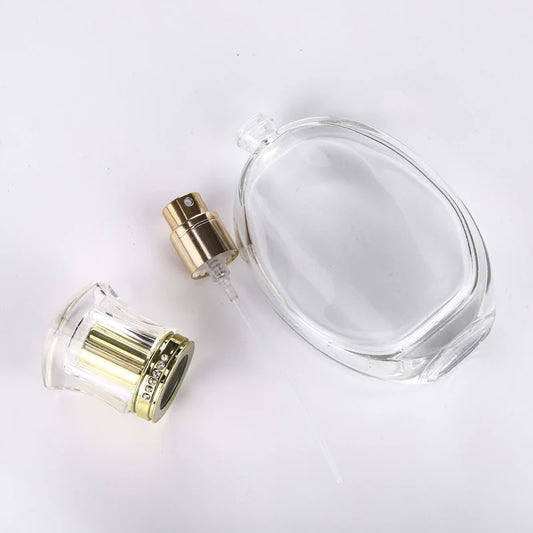 Flacon Vaporisateur Vide 50ml en Verre – Rechargeable & Portable | 3 Formes