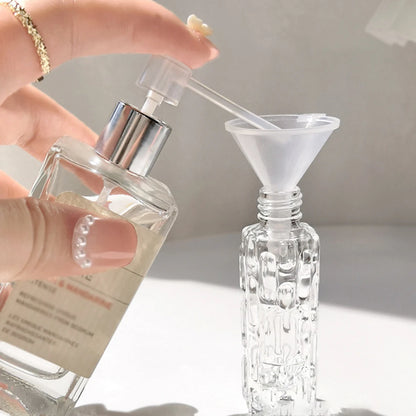Mini Flacon Vaporisateur Vide 10ml – Verre & Tête Spray Aluminium | Rechargeable